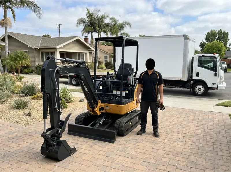 Mini Excavator Rentals in Anaheim, CA