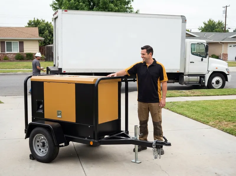 Towable Generator Rentals in Anaheim, CA